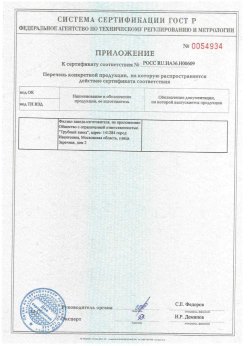 2018.10.27 Пыть-Ях - Трубы стальные электросварные прямошовные наружным диаметром от 21,3 до 159 мм. Приложение к сертификату на сваи