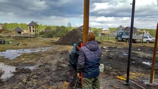 Заказать монтаж винтовых свай в Пыть-Ях - цена под ключ с доставкой от 1881 шт
