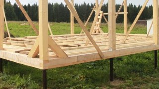 Сарай на винтовых сваях или хозблок на сваях Пыть-Ях цена от 2561 руб. / шт.